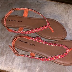 Madden Girl braided strap Sandals